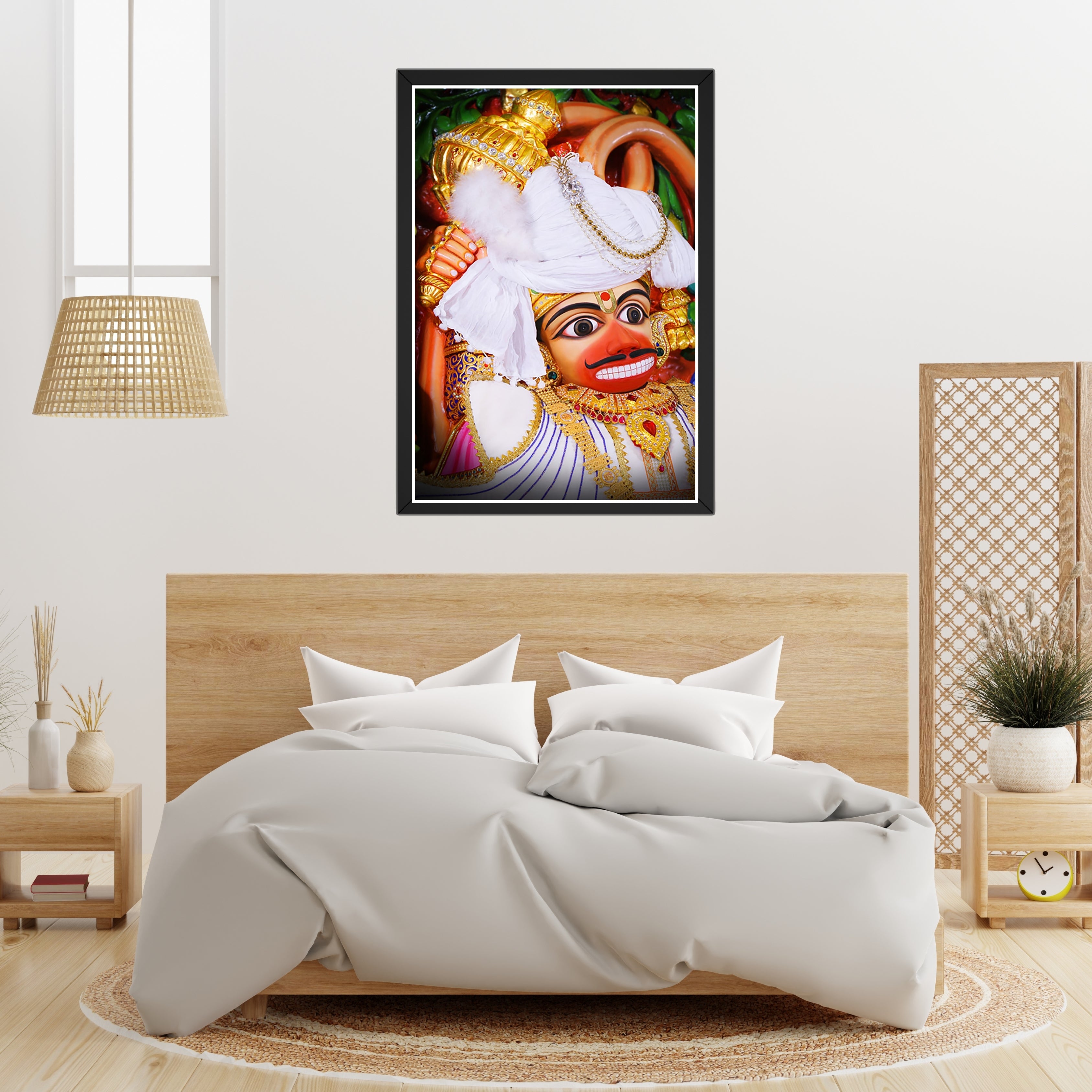 Shri Kashtbhanjan Dev Hanuman Wall Art Frame Turagstudio
