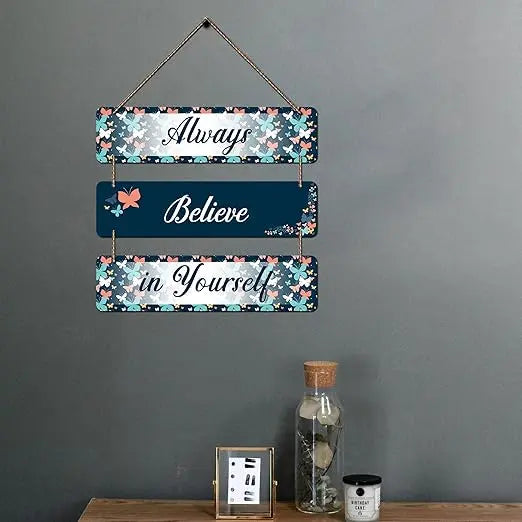 Wall Decor – Inspirational Quote Wooden Sign Turagstudio