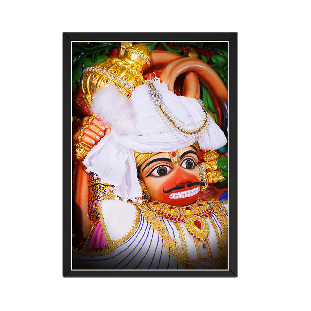 Shri Kashtbhanjan Dev Hanuman Wall Art Frame Turagstudio