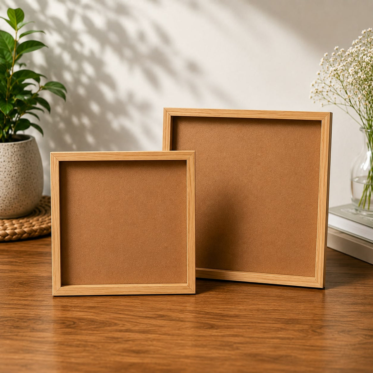 Personalized MDF Photo Frame – Custom Photo & Song Frame for Home & Gifting - TuragStudio