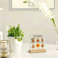 The Laws of Detachment – Zen Monk Acrylic Desk Plaque - TuragStudio